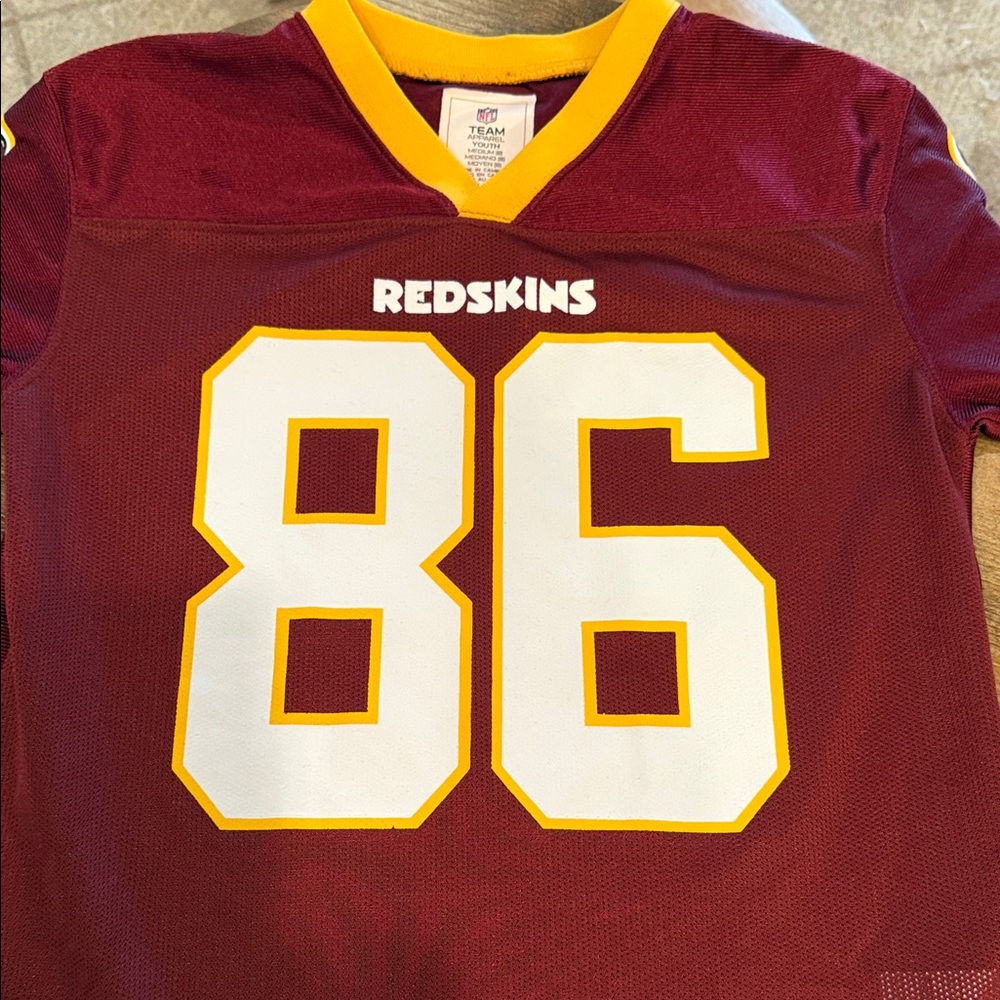 NFL Team Apparel Youth Jersey - Redskins